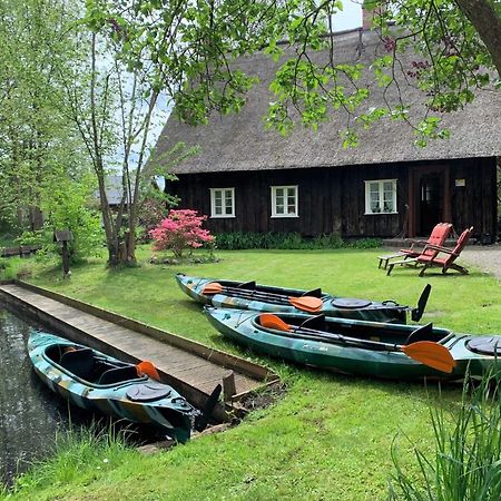 Das Spreewaldhaus, Fewo Schlangenkönig, Fewo Fischotter Lübbenau Exterior foto